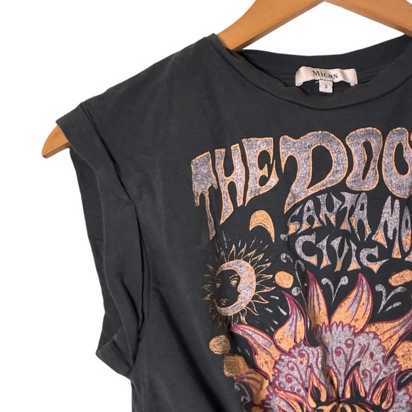 Free People Gray Graphic Tee - Picture 4 of 14